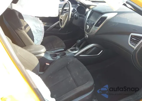 2017 Hyundai Veloster Value Edition from USA, damaged, VIN KMHTC6AD2HU317089